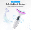 LED Light Neck & Face Beauty Device EMS Vibration Massage. A convenient at-home beauty device combining LED light, EMS, and gentle vibration to complement your facial and neck skincare routine.