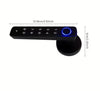 🔐 Smart Fingerprint Door Lock – Keyless Entry with Touchscreen Keypad
