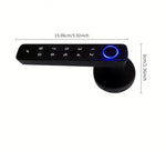 🔐 Smart Fingerprint Door Lock – Keyless Entry with Touchscreen Keypad