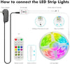 Smart IC RGB LED Strip Lights