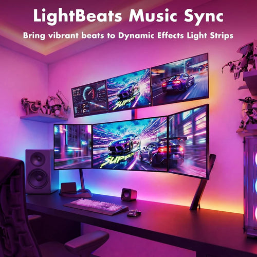 Smart IC RGB LED Strip Lights